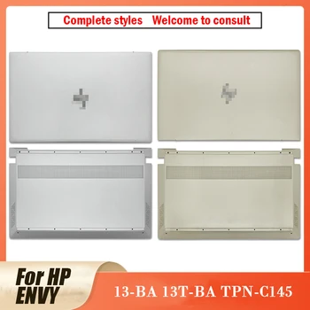 Чехол для ноутбука HP Envy 13T-BA 13-BA TPN-C145, задняя крышка с ЖК-дисплеем, нижний чехол, Упор для рук, верхняя крышка с клавиатурой, серебристый
