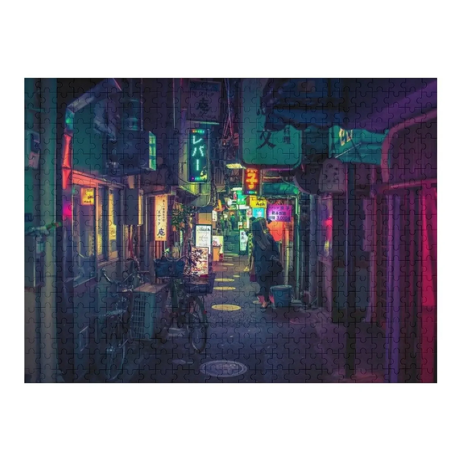 Dark City In Oimachi Jigsaw Puzzle Custom Child Gift Anime Woods For Adults Puzzle