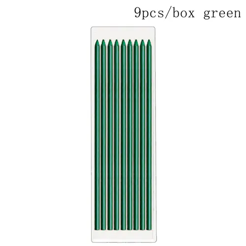6Colors 2.8mm Metal Solid Carpenter Mechanical Pencil with Sharpener 2B Lead Core Deep Hole Construction Marking Scriber Tool - Image 7