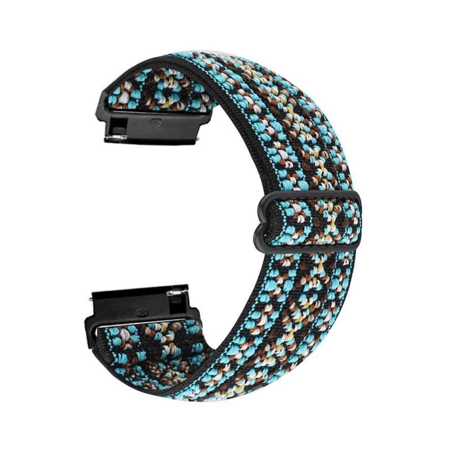 Elastic Nylon Strap for Garmin Watches - Comfortable and Adjustable Wristband Bracelet