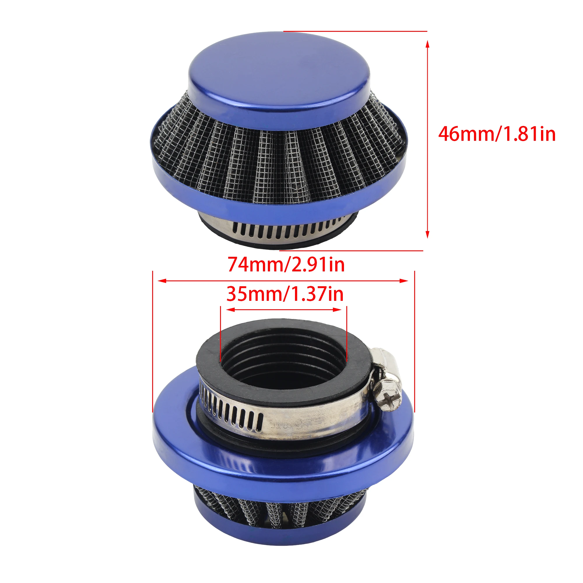 Motocross 35mm ���� ���� �˷�̴� �׼����� 47Cc 49Cc 2 ��Ʈ��ũ ���� Minimoto ATV Quad Dirt Pit Bike Enduro