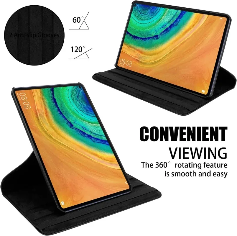 Universal 360° Rotation Tablet Case with Stand and Protective Cover
