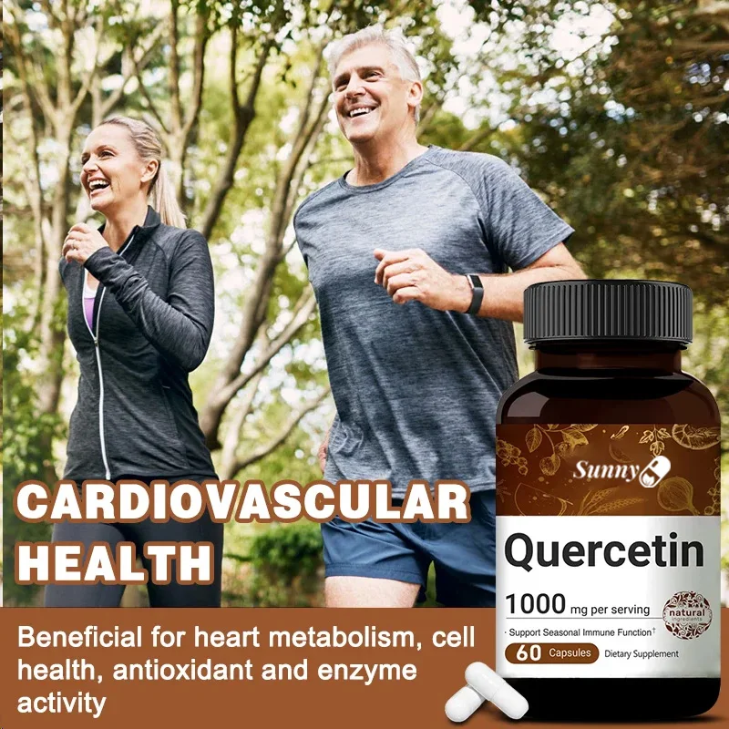 Quercetin Supplement 60 pcs Nutritional Supplement To Support The Immune System Antioxidant And Enzyme Activity
