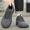 New 2025 Men's Wide Warm Fur Walking Sneakers for Winter Hiking Athletics Large Size Barefoot Casual Outdoor Shoes 6