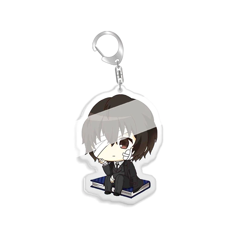 Anime Minute St vb. Dogs Dazai Osamu Schlüsselanhänger Nakajima Atsushi Anhänger Edogawa Rampo Schlüsselanhänger Tasche Accessoires – Detail 19
