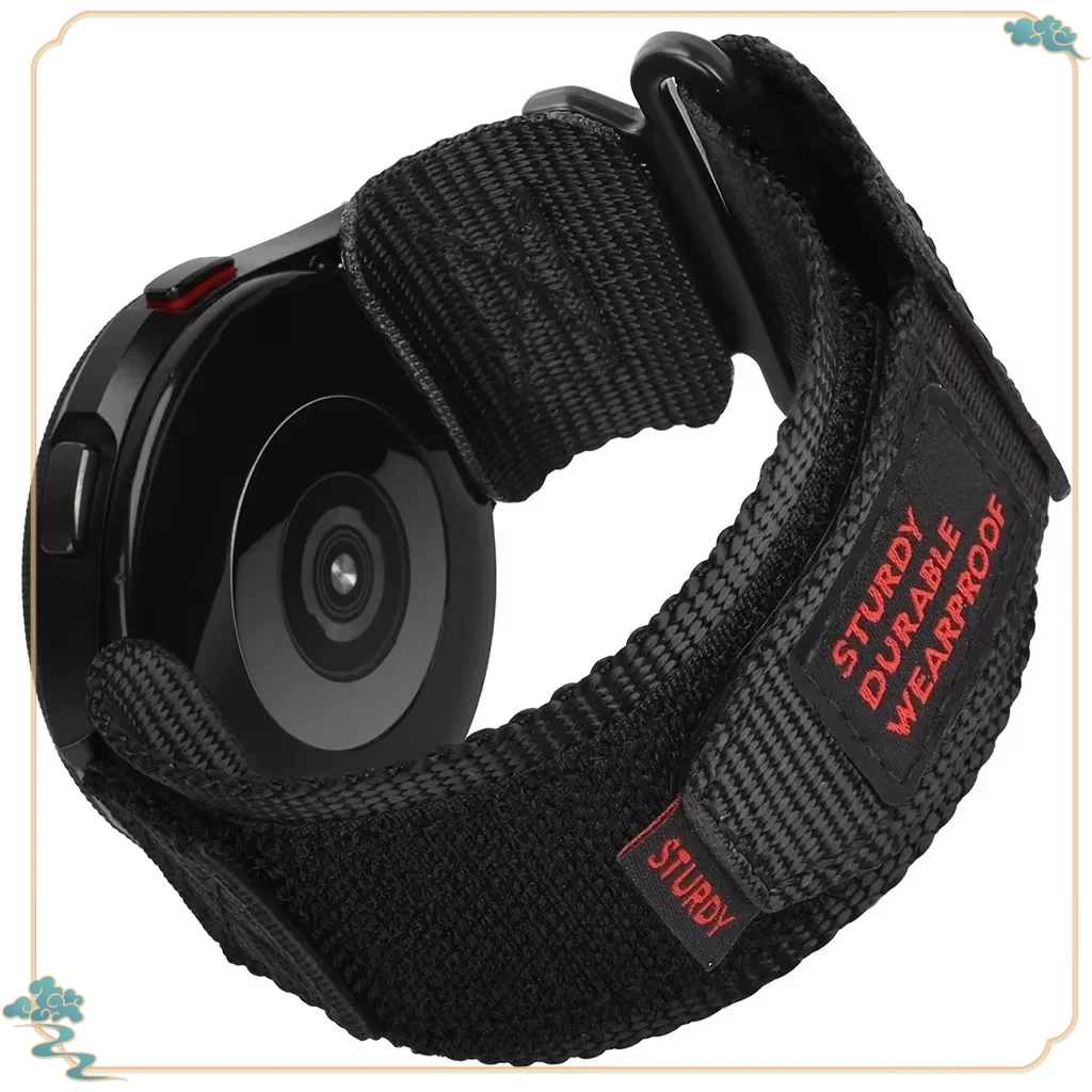 Velcro Nylon Sports Canvas Strap in 20mm/22mm Sizes
