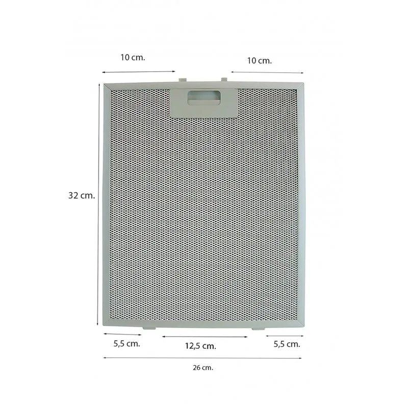 FILTROS FILTRO METÁLICO PARA CAMPANA EXTRACTORA CATA, 260 X 320 mm.  02800905 CATA - AliExpress