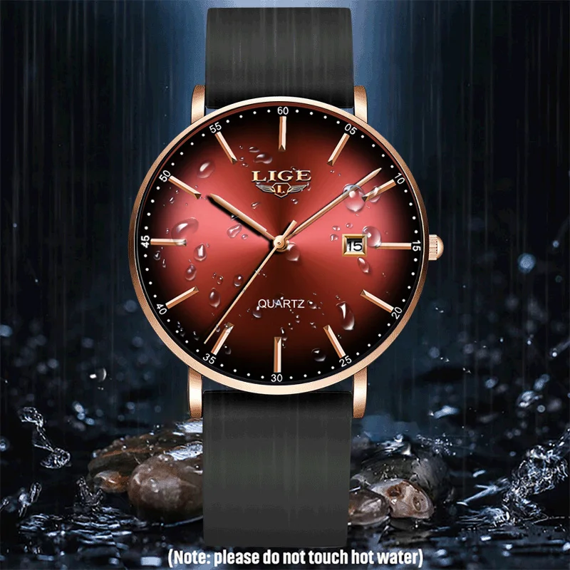 Reloj Deportivo Relojes Lige Amazon LIGE-reloj Analógico De Cuarzo
