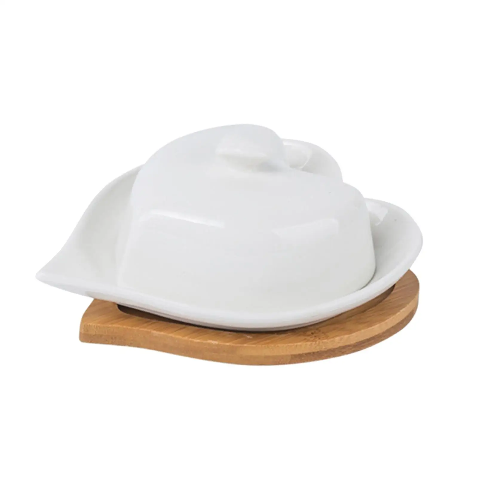 Butter Dish with Lid Butter Storage Container Reusable Tray for Celebration Home Fridge Decorations