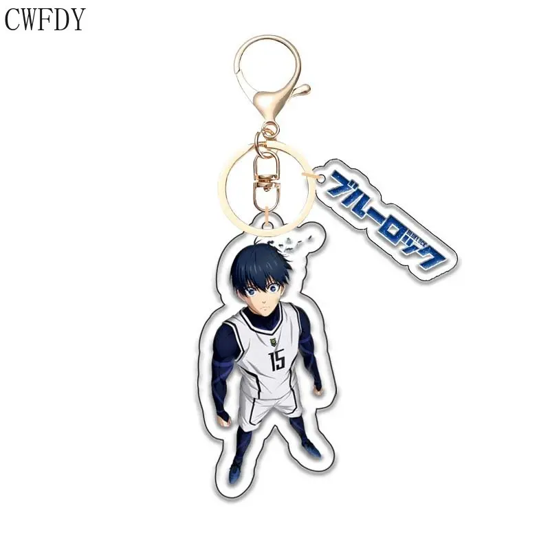 DraggmePartty Anime Blue Lock Keychain Chigiri Hyouma Isagi Yoichi