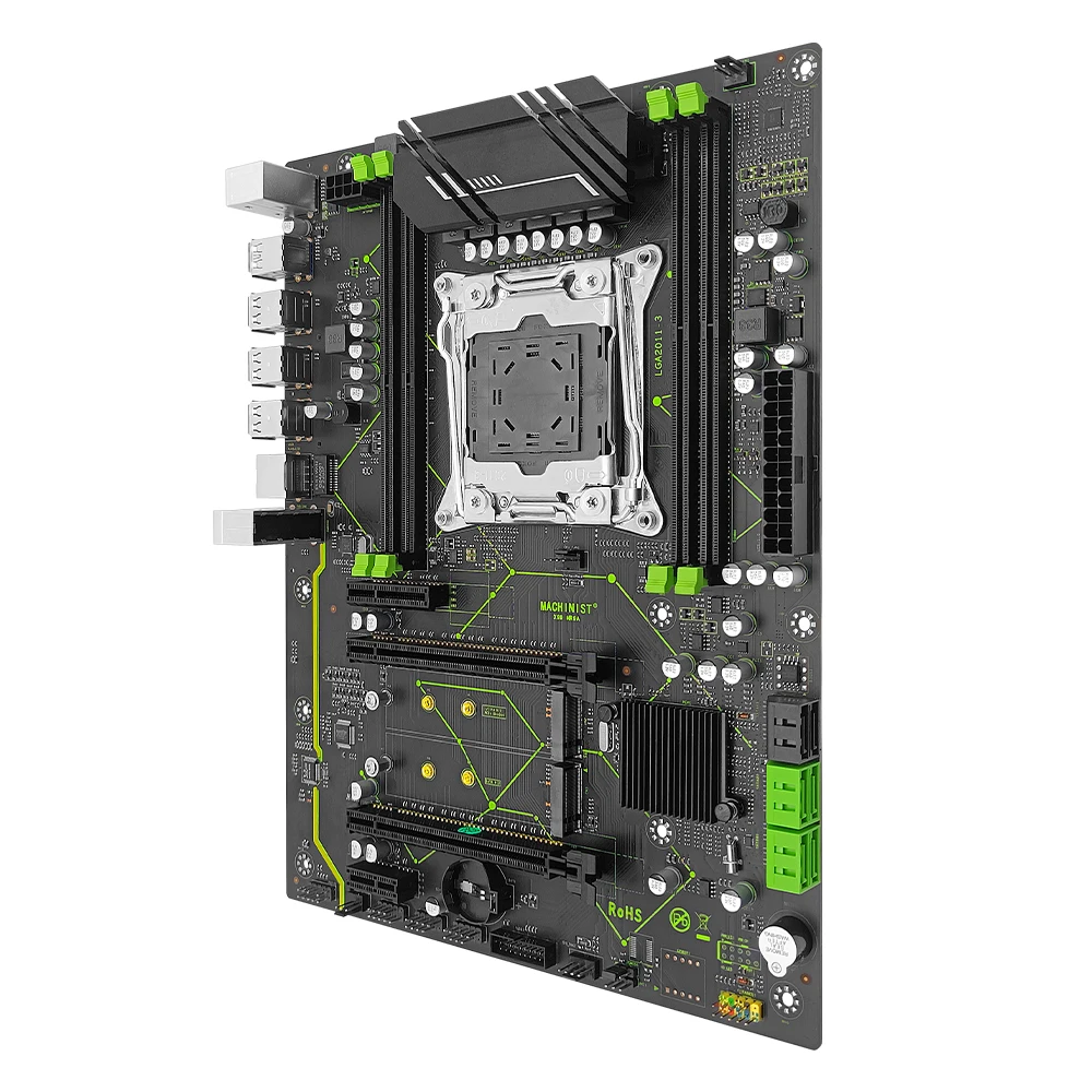 Machinista X99 Placa-mãe Lga 20113 Suporte Xeon e5 v3 v4 Série Processador Cpu Ddr4 Ecc Ram Nvme Sata M.2 Sata 3.0 X99-mr9a - Imagem 5