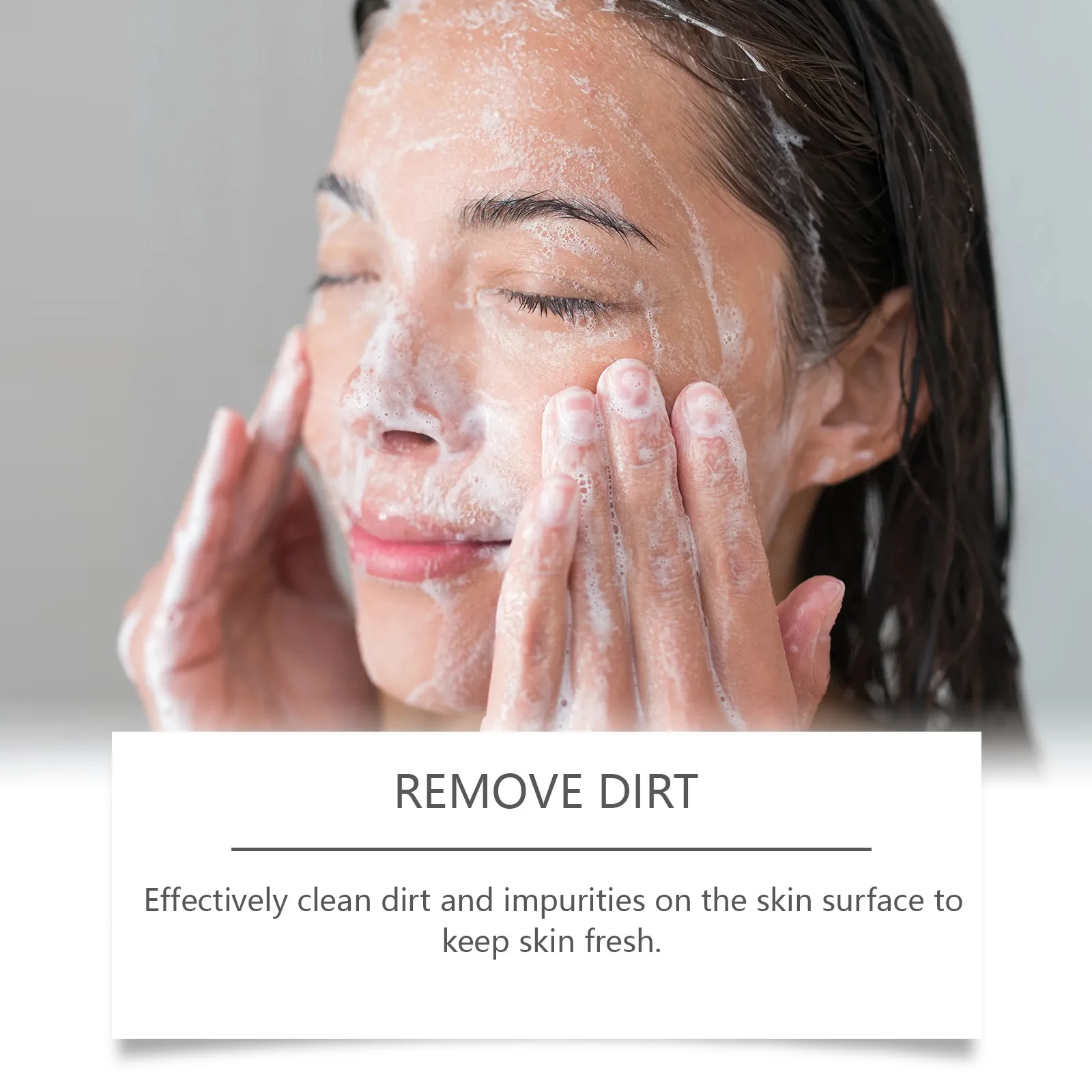 Rice Face Wash Cleanser Oil Control Purifying Cleansing Pores Moisturizing Brightening Soothing Rejuvenation Foam Glow Skin Care 4