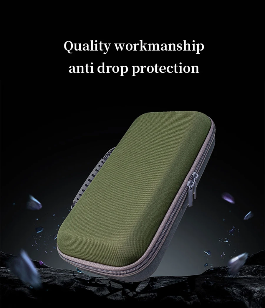 Hard EVA Microphone Storage Bag Size for JBL PartyBox Wireless Dual Microphone Protective Box Portable Travel Carrying Case