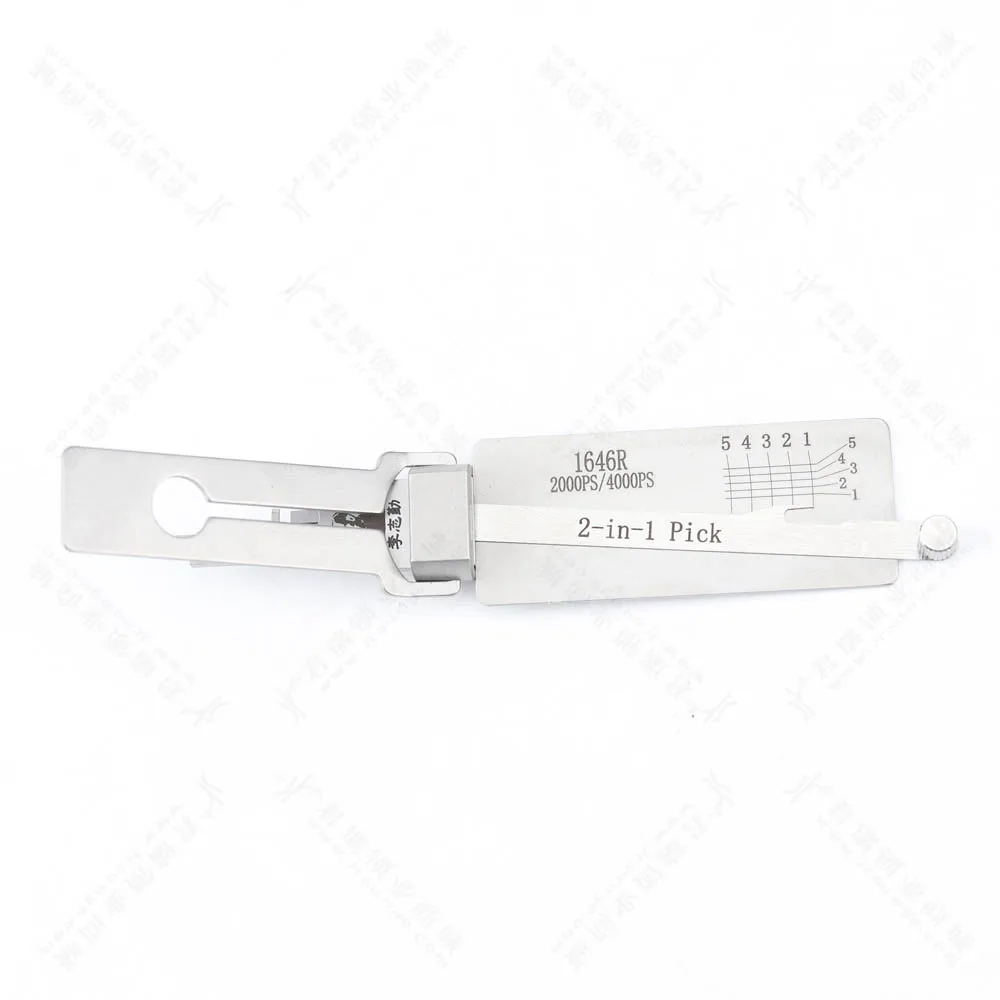 

Lishi 2 в 1 инструменты 1646R для открывания замков гражданский, ручной инструмент, профессиональный Loc ksmith