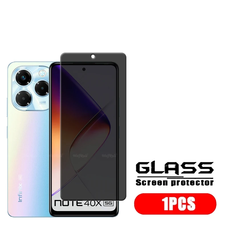 4 قطعة ل انفينيكس نوت 40X 5 جرام زجاج انفينيكس نوت...