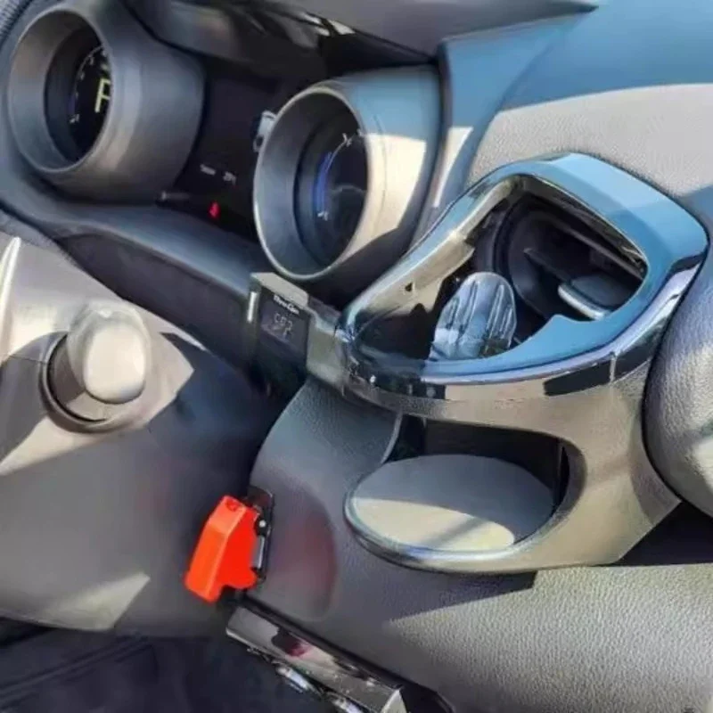 Toyota Yaris Cross 특수 에어컨 아울렛 컵 홀더 수정 보관 랙 인테리어 수정 액세서리