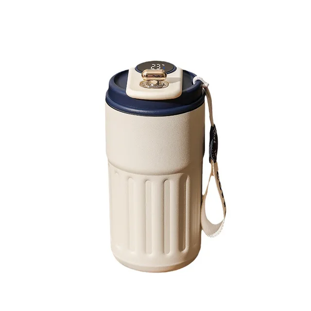 450ml Thermos Bottle Smart Display Temperature 316 Stainless Steel Vacuum Cup Office Coffee Cup Business Portable Thermal Mug 5