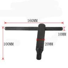  Milling Lathe Chuck Square Key Wrench Spanner Tool 8MM 10MM 12MM 13MM 14MM17MM Chuck Wrench 