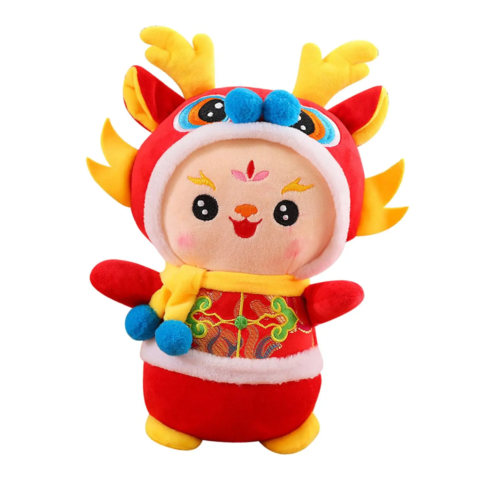 

2024 Year of Dragon Doll Cartoon for Birthday Gift Gatherings Party Supplies