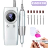 45000RPM Rechargeable Nail Drill Manicure Machine With Pause Mode Electric Nail Sander For Nail Gel Polish Nail Salon Equipment 1