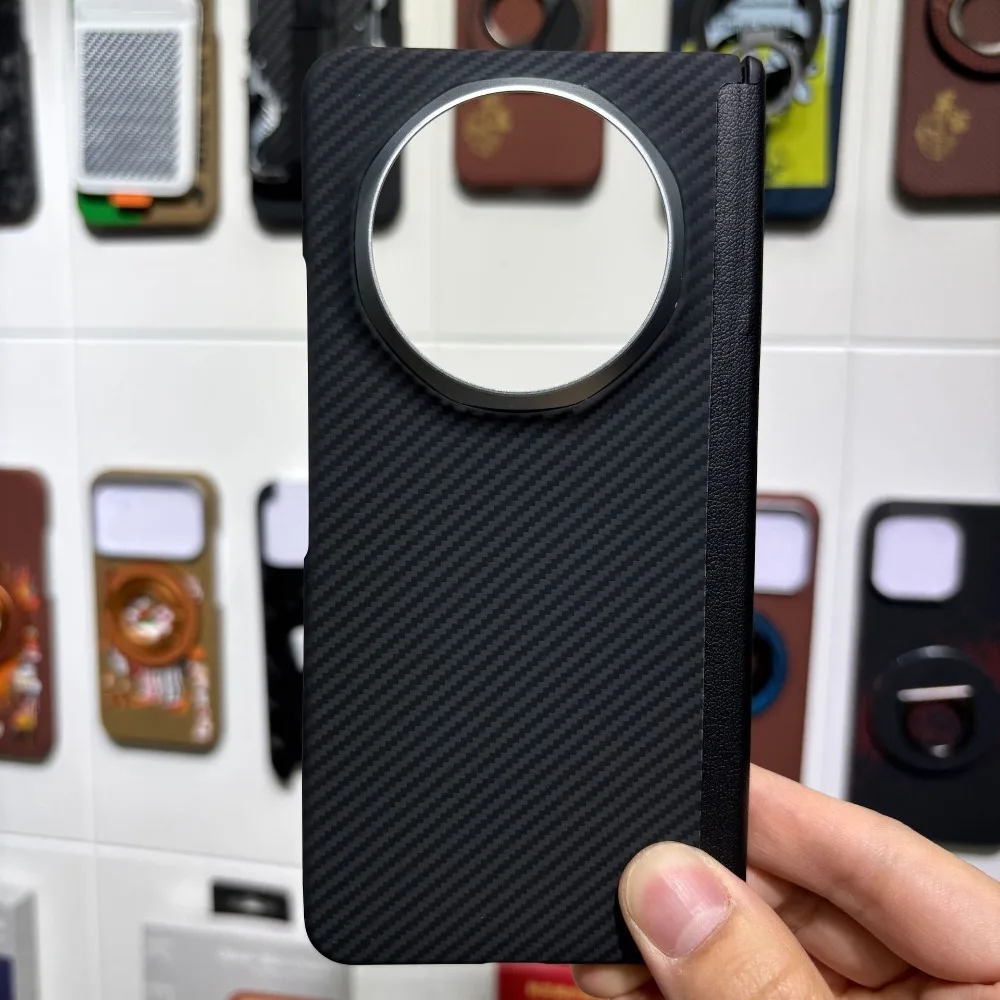 Premium Magnetic Aramid Carbon Fiber Phone Case with Magsafe Compatibility