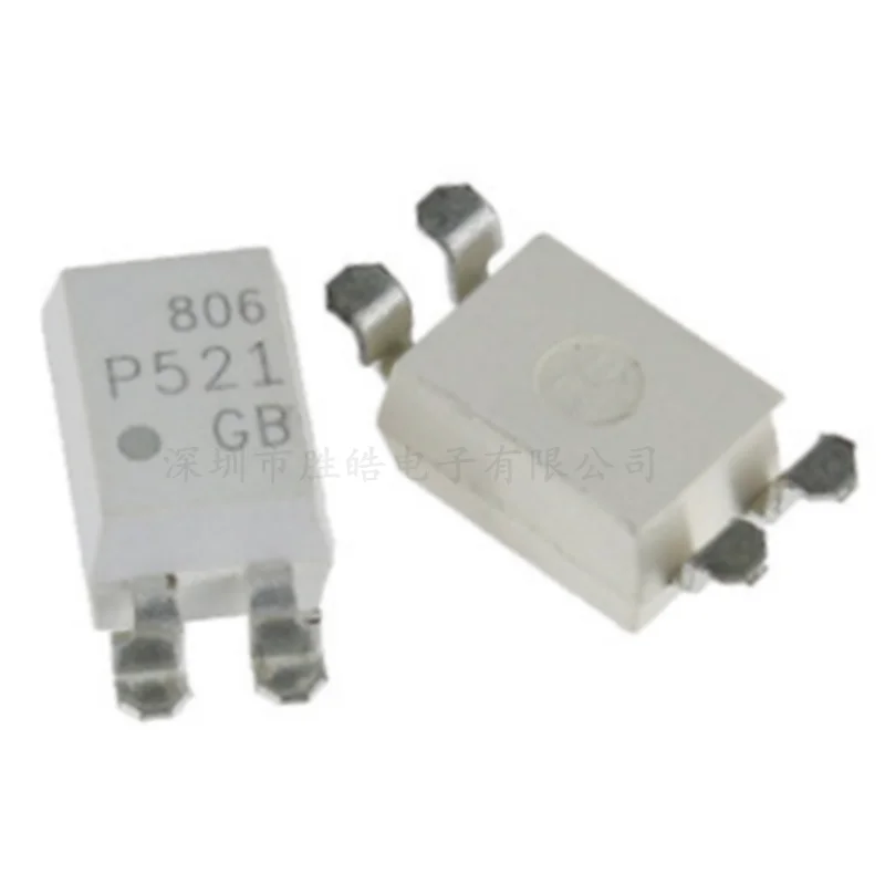 10pcs TLP521-1GB TLP521-1 P521 P521-1 SOP-4 SMD HIGH DENSITY MOUNTING PHOTOTRANSISTOR OPTICALLY COUPLED ISOLATORS