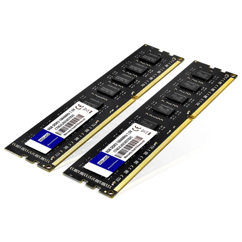 Mémoire RAM Crucial DDR3 4 Go Ou 8 Go – Fréquence 1066 à 1866 MHz, DIMM 240 Broches, 1,5V