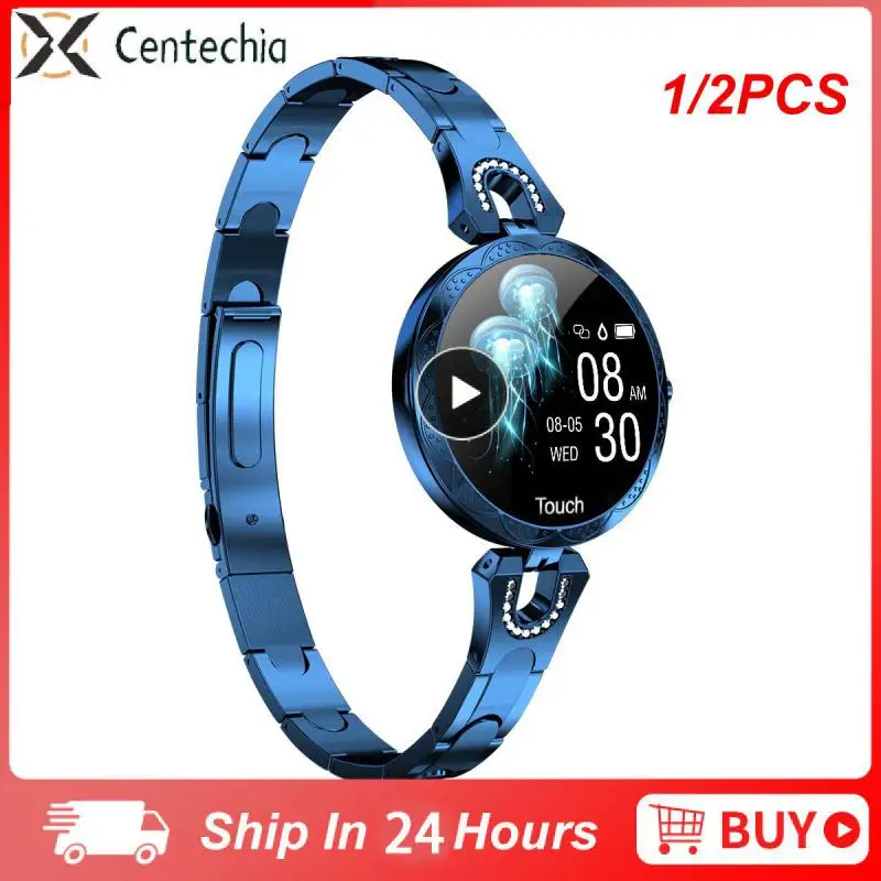 

1/2PCS Smart Watch Women IP67 Waterproof smartwatch Blood Pressure Heart Rate Fitness Tracker Bracelet 2019 Lady Watch VS H8