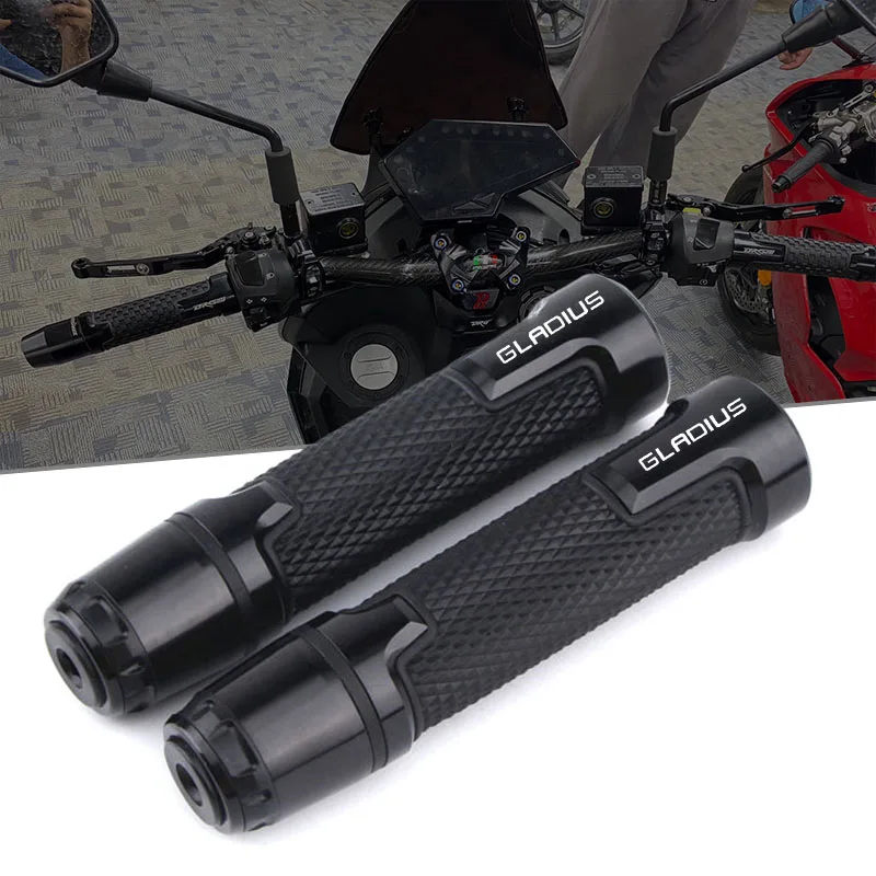 Per Suzuki Gladius 650 2010 Gladius 400 Sv 650 Sv650S 7/8 ''22Mm Manopole Moto Antiscivolo Scooter Maniglia Estremità Manopole Bar