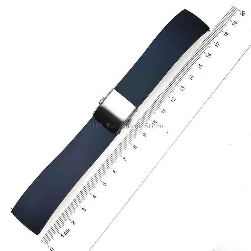 Premium Waterproof Soft Silicone Watch Strap - Universal Quick Release Wristband