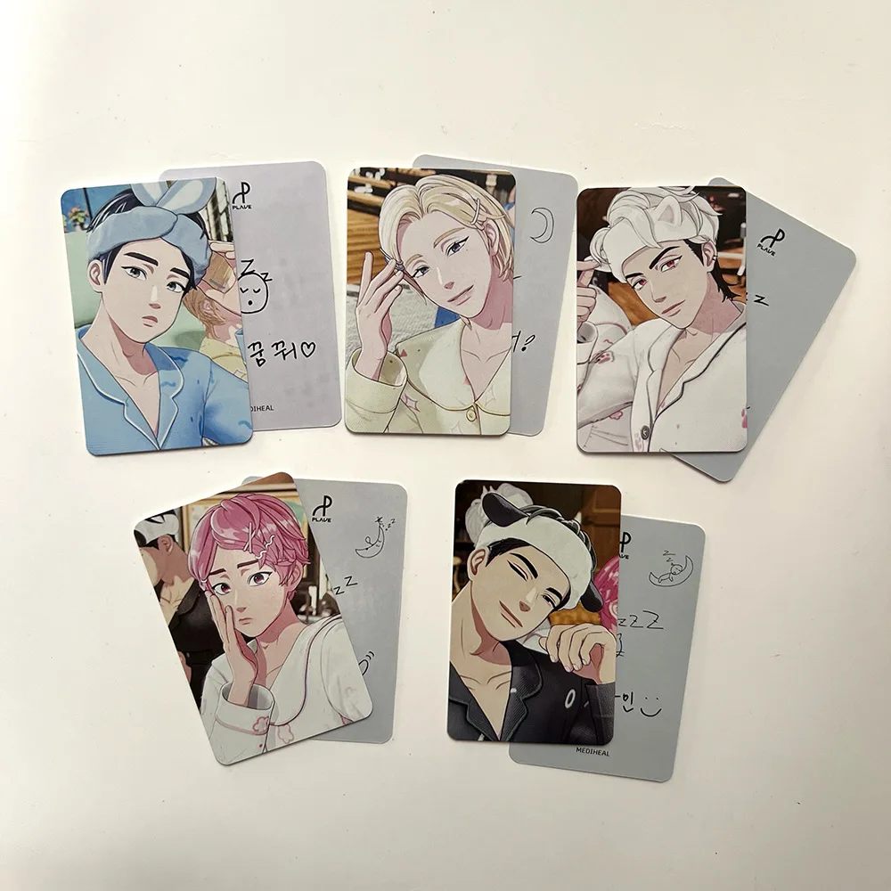 5Pcs/Set KPOP Plave Asterum 1st Album Photo Cards Eunho