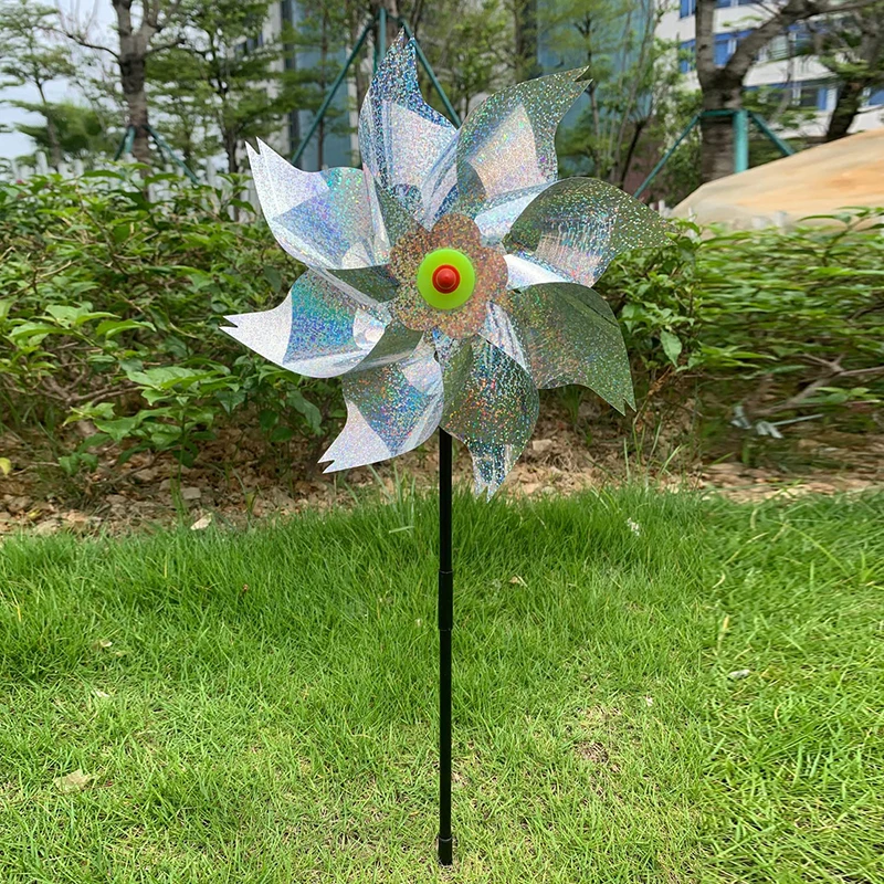 طاحونة هوائية دوارة لطرد الطيور وحماية المزارع وال...