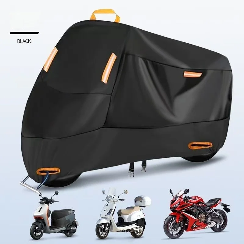 All-Weather Waterproof UV-Resistant Motorcycle Shelter Cover