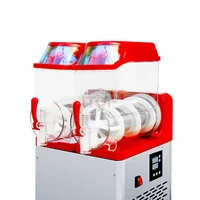 1/2/3 Tank Machine Commercial Frozen Drink Margarita Slushie Machine Snow Frozen Drink Slushy Smoothie Maker 12L Slush Machine 2