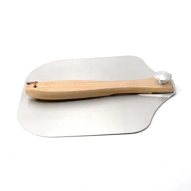 Folding Pizza Peels Stainless Steel Pizza Shovel Square Large Cake Transfer Shovels Kitchen Baking Tools Cake Shovel Tools