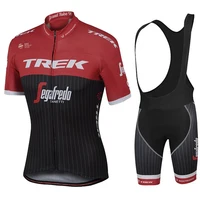 Cycling Jerseys Men's Blouse Outfit Set Clothing TREK Sports Pants Gel Bike Suit Man Mtb Jersey Mountain Shorts Summer Uniform 1