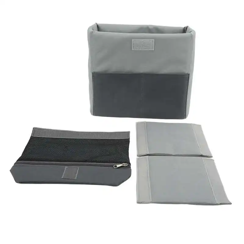 Borsa Mano Per Fotocamera Impermeabile Con Divisorio Imbottito – Grigio, 20x10x18 Cm