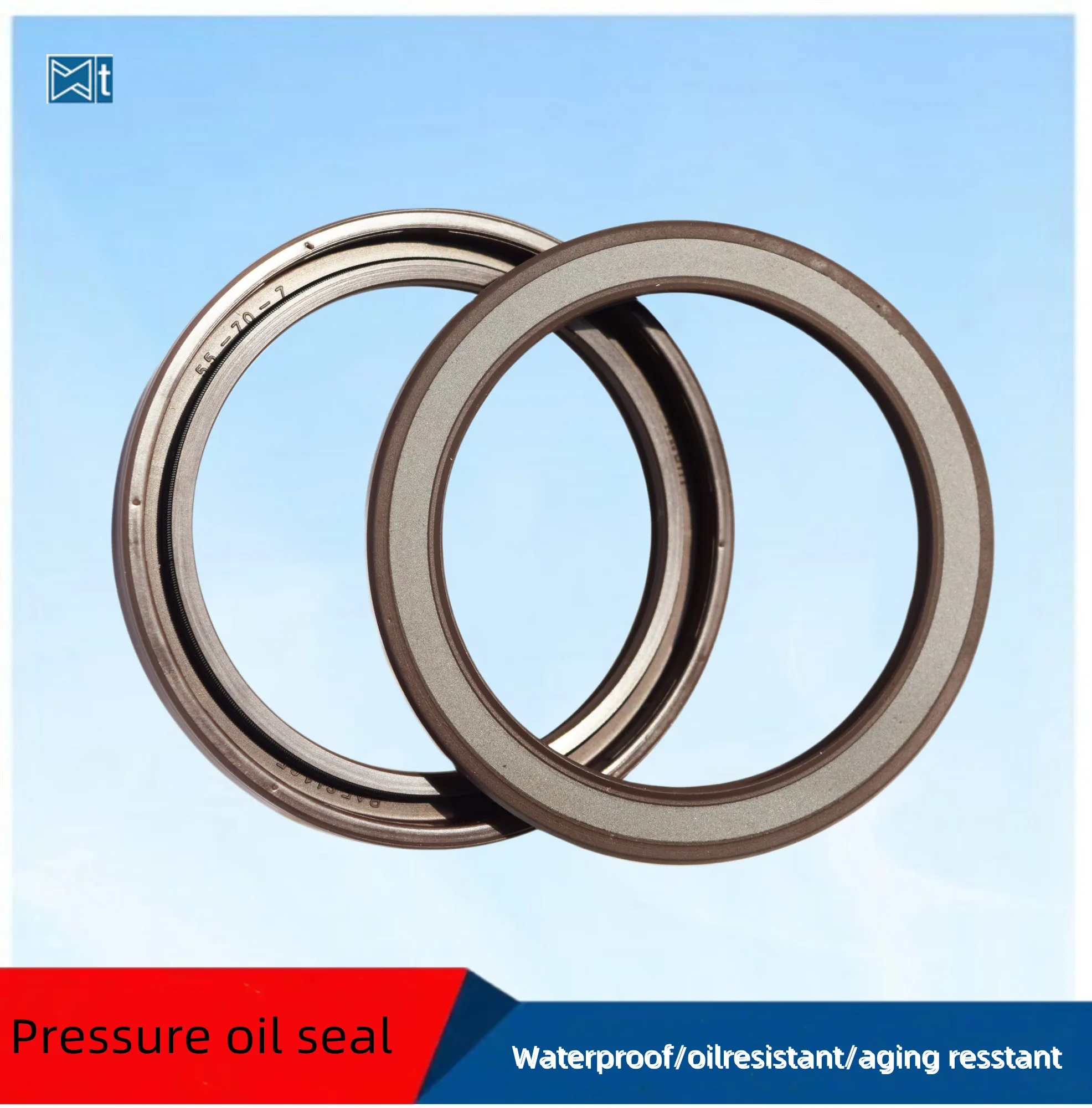

Hydraulic pump motor oil seal 80/85/90*100/110*7/8/7.5/8.5mm pressure and corrosion resistance FKM BAFSL1SF mechanical seal