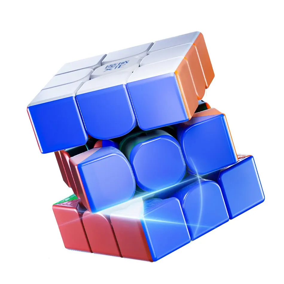 MoYu WeiLong WRM V9 3X3 Magnetic Magic Speed Cube Stickerless Professional Fidget Toys Weilong V9 Cubo Magico Puzzle