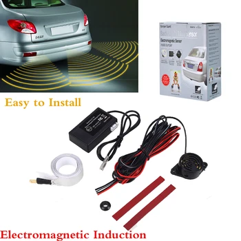 Set di sensori di backup per auto Sensore di parcheggio 12V Sicurezza anti-collisione Sistema di allarme automatico elettromagnetico Accessorio per auto
