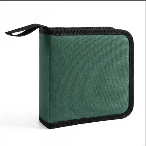 40 Disc CD DVD Carry Case Handbags DVD Organizer Wallet Storage Bags Album Box Cases DVD Booklet Holder Oxford Cloth - Image 7