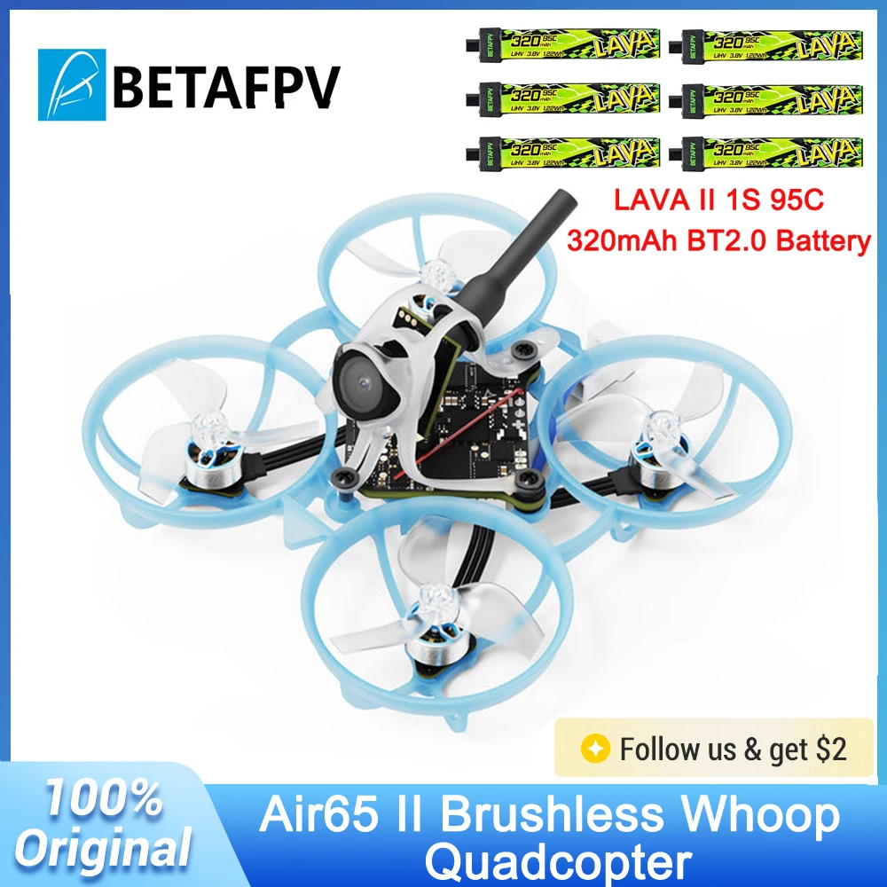 Drone FPV Micro BETAFPV AIR65 II Freestyle 1S 65mm