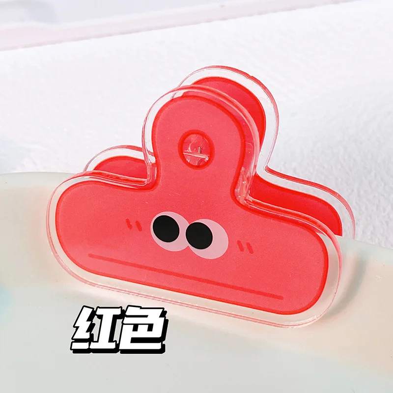 Acrylic Spring Clip Memo Note Holder Test Paper Handbook Document Picture Storage Organizer School Supplies Stationery Decor memo holders