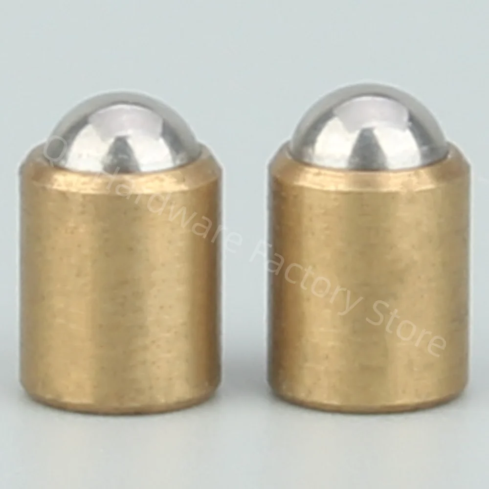 Stainless Steel Ball Lock Pins Precision Positioning Beads Smooth Body Stainless Steel/Brass Plunger Push Fit Ball Spring Ball Plungers