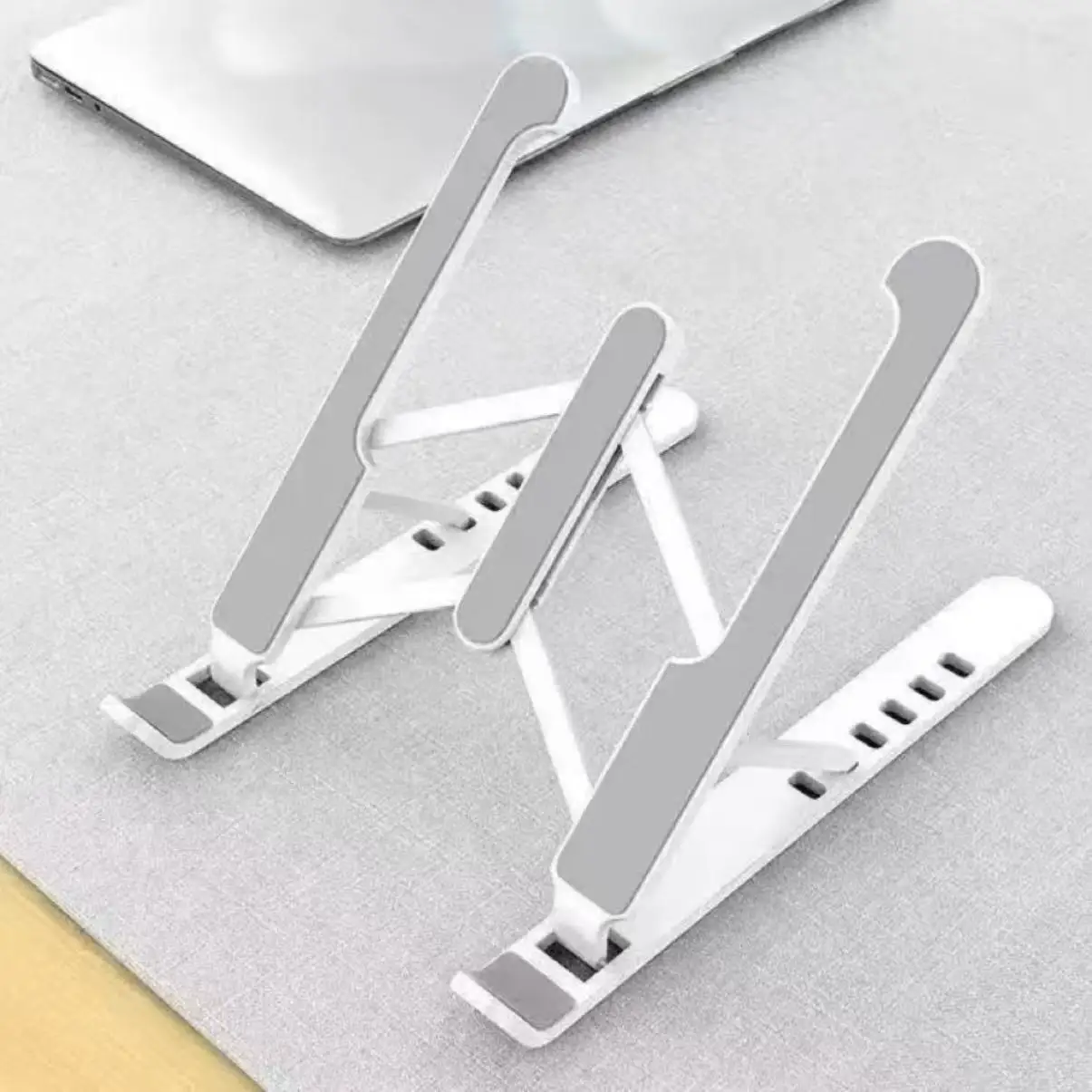 접이식 노트북 스탠드 조정 가능한 휴대용 노트북 브래킷 지원 베이스 Macbo..