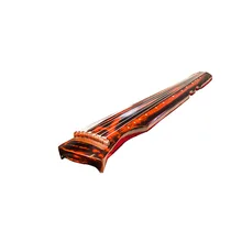 

Guqin zither 7 strings lyre cinnabar red beginner handmade