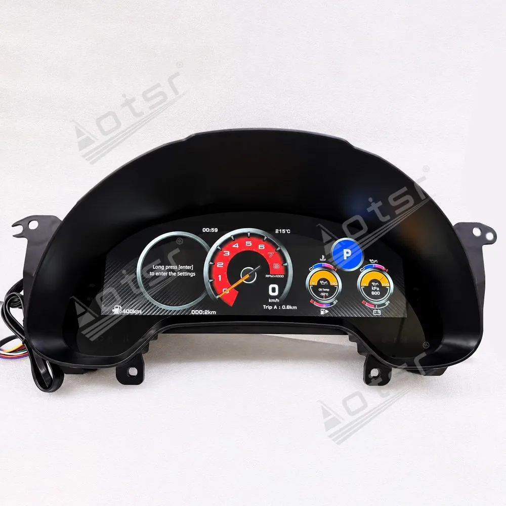 Panel de Instrumentos Digital LCD para Chevrolet Corvette C6, Cabina Virtual, Velocímetro, Indicador de Tablero, Accesorio de Modificación de Automóviles 1