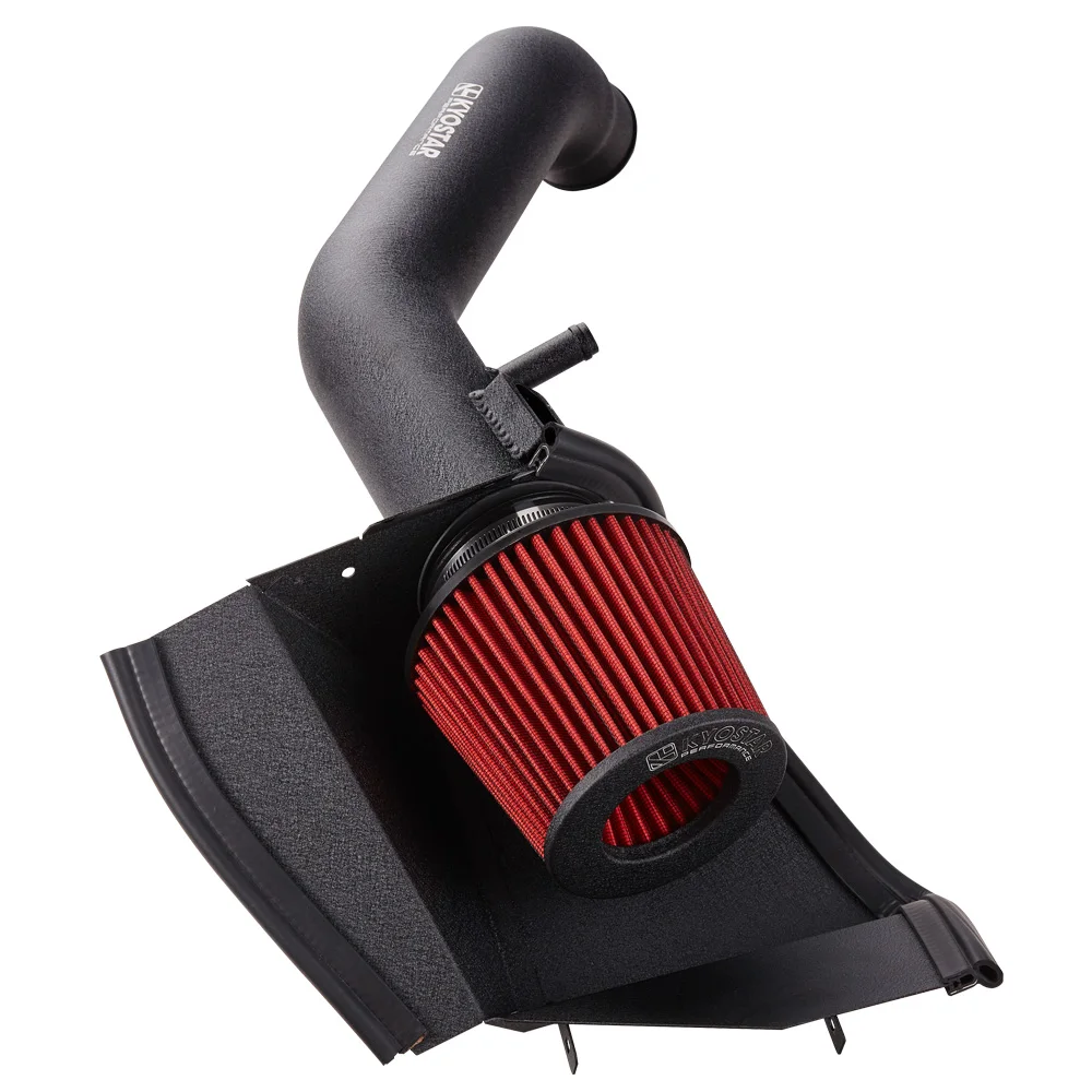 

For BMW F3X N55 3.0L Engine F30 F32 Car Cold Air Intake ,Aluminum High Flow Cone Air Filter&Pipe Housing Intake System
