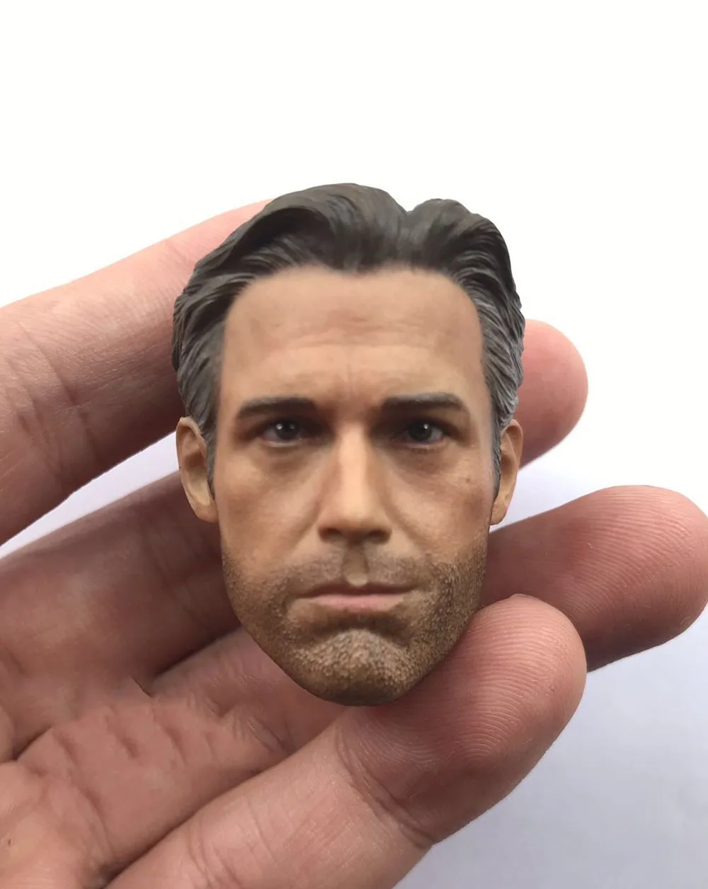 

1/6 Male Ben Affleck Head Sculpture Carving Model Fit 12inch Action Figures Collectable