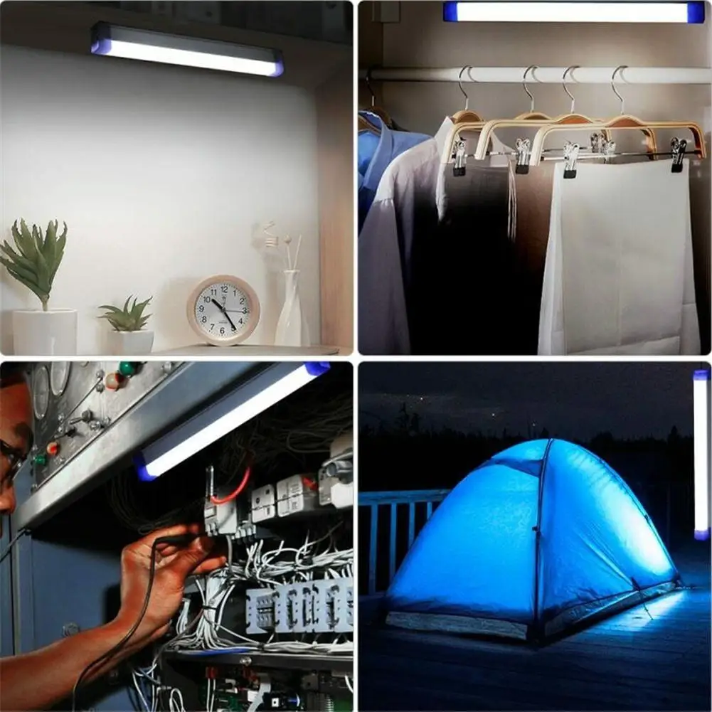 1pcMulti-function LED Night Light USB Rechargeable Emergency Light DC5V 30w/60w/80w Night Lamp for Outdoor Indoor Work
